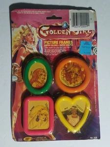 Cornici per foto Golden Girl, 1985, rubino, zaffiro, onice, ragazza d'oro - Foto 1 di 6
