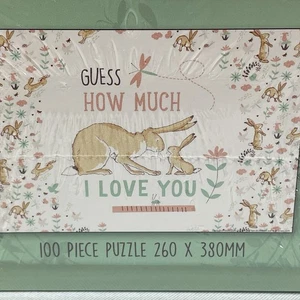 Guess How Much I Love You Puzzle Cube RF Nn 100 Pieces 10x15 in - Picture 1 of 9