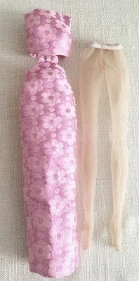 VESTIDO BROCADO Y MANGUERA DE GLAMOUR ROSA AMAPOLA WCLUB EXCL. MUÑECA INTEGRITY TOYS Foto 1 de 3