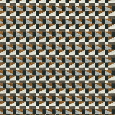 Cepillo de tinta Knoll Textiles tornillo versa negro y marrón tela de tapicería moderna Foto 1 de 2