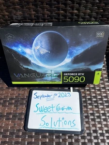 MSI Vanguard SOC GeForce RTX 5090 32GB RAM - Graphics Card - Open Box - Picture 1 of 16
