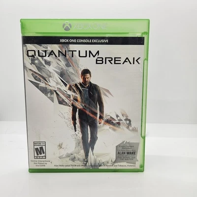 Quantum Break Xbox One Game w/ Alan Wake Bonus Content, Complete w/ Case & Disc - Image 1 of 3