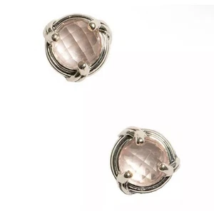 Peter Thomas Roth Topaz Earrings Sterling Silver (1 ct.)Chic Luxury Designer NWT - Picture 1 of 23