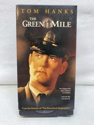 The Green Mile VHS 2000 Tom Hanks 2 Tape Set Foto 1 de 3