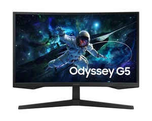 SAMSUNG Odyssey G5 LS27CG552EUXXU 27" Curved VA LCD QHD Gaming Monitor - Picture 1 of 10
