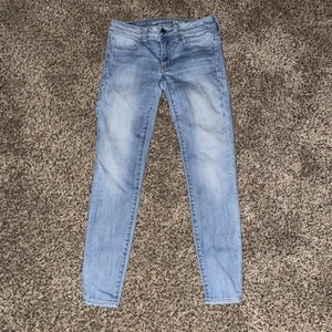 Women Juniors American Eagle Super Skinny Stretch Jegging Size 2 Short - Picture 1 of 10