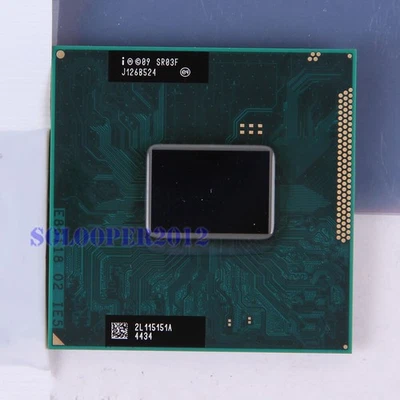 For Intel Core i7-2620M i7 2620M (SR03F) CPU Processor 2.7 GHz - Image 1 of 2