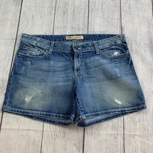 BKE Jean Shorts sz 33 Stella Distressed 5" Inseam 100% Cotton - Picture 1 of 13