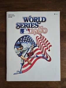 Serie Mundial 1980 Programa Oficial Philadelphia Phillies vs Kansas City Royals - Imagen 1 de 17