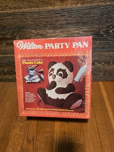 Wilton Partyform Backen Panda Bär Kuchen Vintage Neu Versiegelte Box - Bild 1 von 3