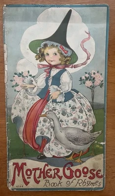 1917 Mother Goose Book of Rhymes No. 44 Stecher Litho~Margaret Evans Price - Image 1 of 4