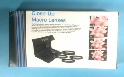 Vivitar 58mm Close-Up Macro Lens Set #VIV-CL-58 - Image 1 of 2