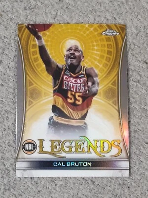 Cal Bruton 2022-23 NBL Topps Chrome LEGENDS #NBLL-8 HOF - Image 1 of 2