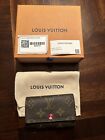 Louis Vuitton LV 6-uchwyt na klucze Monogram Fuksja Torebka Portfel Różowy
