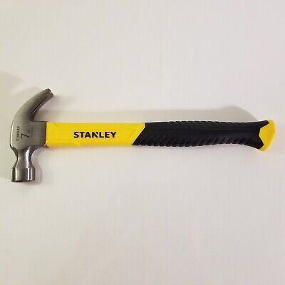 Stanley 7 Oz Curve Claw Fiberglass Hammer • 5.59€