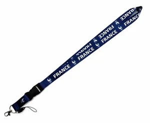 France French Les Bleus National Football Soccer Team Detachable 22 Neck Lanyard - Picture 1 of 1