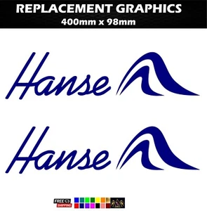 Calcomanía/vinilo para yates/barcos/veleros Hanse - Imagen 1 de 3