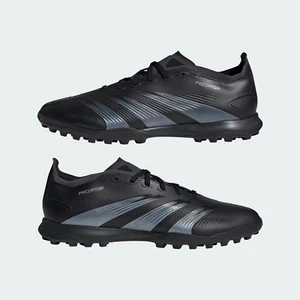adidas Predator 24 League Low Turf Football Shoes - Black / UK5.5 US6 - Picture 1 of 5