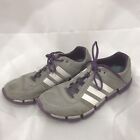 Womens size 8.5 Adidas shoes Climacool Gray and Purple