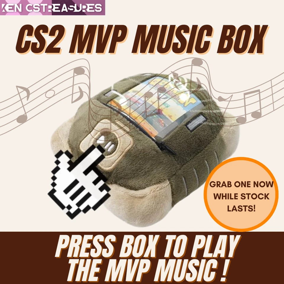 CSGO CS2 MVP Music Box counterstrike gloal offensive accessories toys music pack - Image 1 of 4