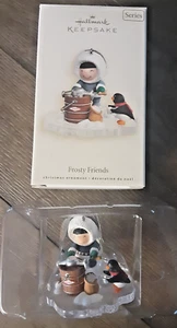 2007 Hallmark Frosty Friends Homemade Ice Cream Keepsake #28 Series Ornament NEW - Picture 1 of 12