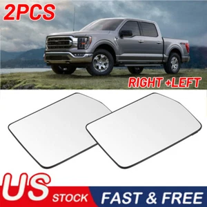 Espejo retrovisor eléctrico térmico de vidrio para Ford F-150 LH RH izquierda+derecha 2004-2010 - Imagen 1 de 11