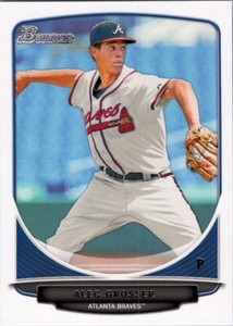 2013 Bowman Draft Draft Picks #BDPP79 Alec Grosser Atlanta Braves