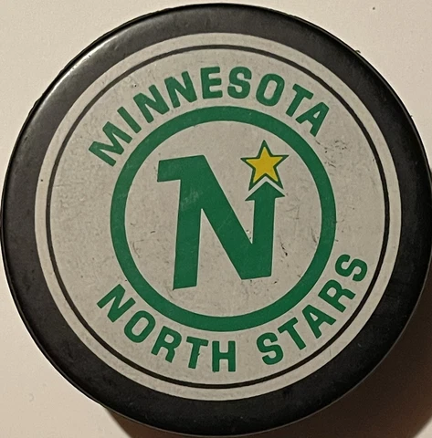 MINNESOTA NORTH STARS Vintage NHL Logo Hockey Puck Cover