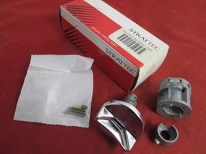 NORS STRATTEC Chrome Ignition Lock Cylinder Fits Some 90-92 Models MOPAR 701247 - Picture 1 of 1