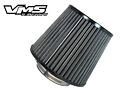 VMS RACING BLACK HIGH FLOW 3" COLD AIR RAM INTAKE CONE FILTER FOR CHEVY