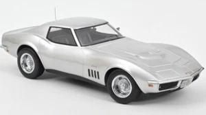 Chevrolet Corvette Coupe' 1969 Silver 1:18 Modell Norev - Bild 1 von 1