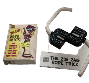 Zig Zag Rope Magic Trick - Close-Up, No Skill, Easy To Do, Great For Beginners - Picture 1 of 3