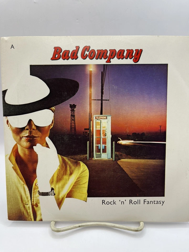 Bad Company - Rock "N'" Roll Fantasy NM/Crazy Circles NM 1979 Rock 45. - Image 1 of 4