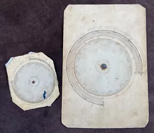 Gynaecology "The Periodoscope" c.1848 Two Moveable Volvelle Menstruation Dials - Picture 1 of 6