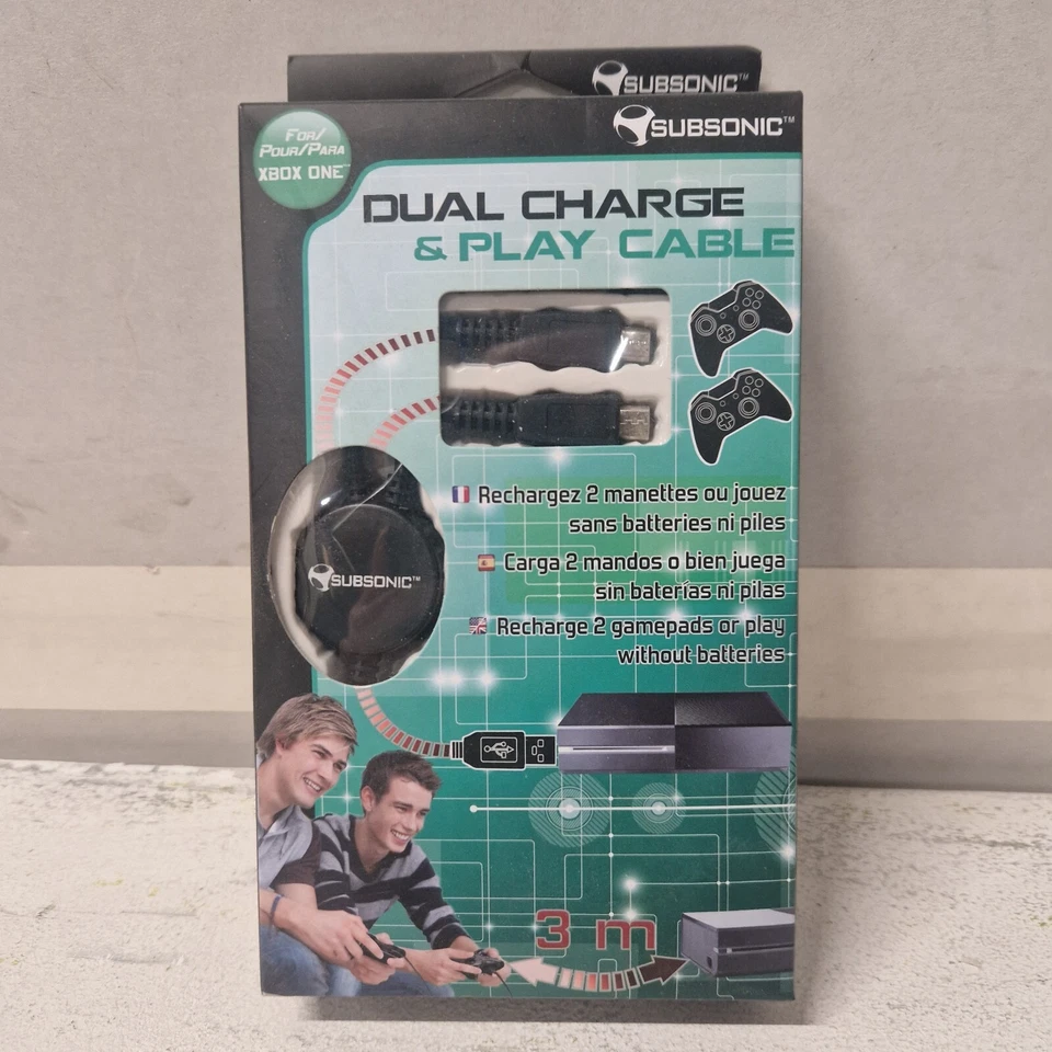 Dual Charge & Play Cable Xbox One Brand New & Sealed - Image 1 of 3