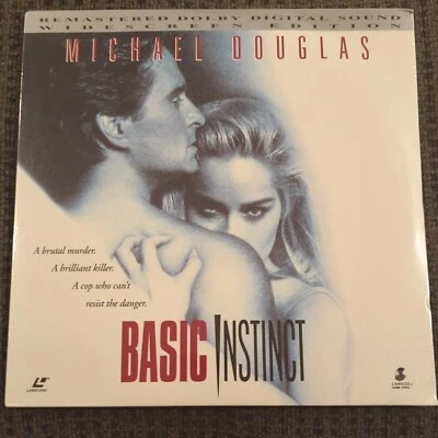 BASIC INSTINCT AC-3 Remastered Laserdisc Michael Douglas Sharon Stone New Sealed - Image 1 of 2