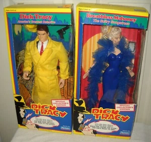 #11609 Dick Tracy 14" Breathless Mahoney & 15" Dick Tracy Collector's Edition - Picture 1 of 9