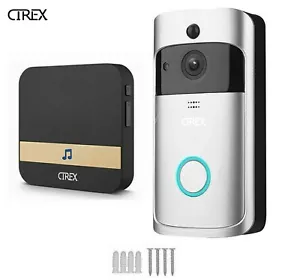 Wireless Video Doorbell WiFi Chime Intercom Phone Smart Security Camera NE - Picture 1 of 10
