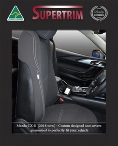 FRONT Seat Covers Fit Mazda CX-8 Premium Neoprene Waterproof  - Bild 1 von 10