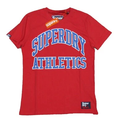 Superdry Men's Spiced Red Team Tigers Podium Graphic Short Sleeve T-Shirt - Image 1 of 3
