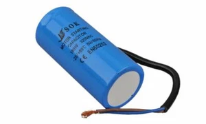 Condensatore Condensatore Motore Avviamento 180 uF / 320V Con Cavo - Foto 1 di 1