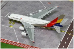 1:400 GeminiJets ASIANA AIRLINES AIRBUS A380 Passenger Airplane Diecast Model - Picture 1 of 10