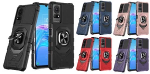 For TCL K24 T434D Robotic Ring Hybrid Case Phone Cover - Picture 1 of 20
