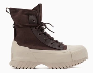Converse Chuck Taylor Allstar Lugged 2.0 Hi CC Mens 8 Brown Shoe Boot Sneaker - Picture 1 of 13