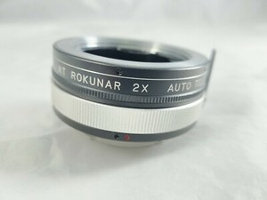MINOLTA MT ROKUNAR 2X AUTO TELE CONVERTER LENS
