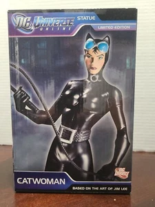 Catwoman Statue 1458/5000 DC Universe Online Jim Lee DC Direct (New Open Box) - Picture 1 of 5