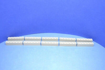 LEGO 10 x Basisstein Baustein althell grau Light Gray Basic Brick 1x6 3009 - Bild 1 von 3