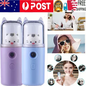 Portable 30ml Nano Face Moisturizing Mist Sprayer Steamer USB Mister Humidifier - Picture 1 of 14