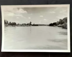WWII Era The Beautiful Blue Danube River Taken by Soldier Germany Org Photo - Picture 1 of 2