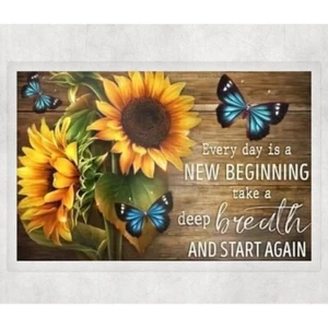 Schmetterling inspirierender laminierter Druck ungerahmtes Gedicht Bild 8,5x11 Geschenke - Bild 1 von 6